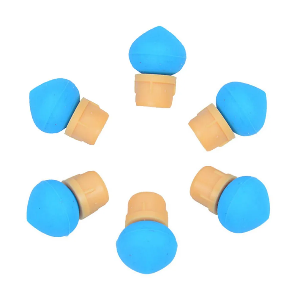 6 шт Кисти для нейл-арта блестящая пудра кремнезем набор блестящих пудр Раскрашивание декорация для ногтей градиент Инструменты Красота щетка для маникюра