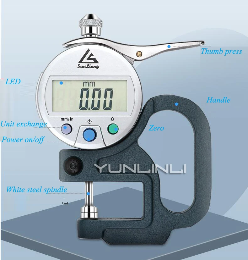 Thickness Measuring Instrument Thickness Gauge Measuring Precision