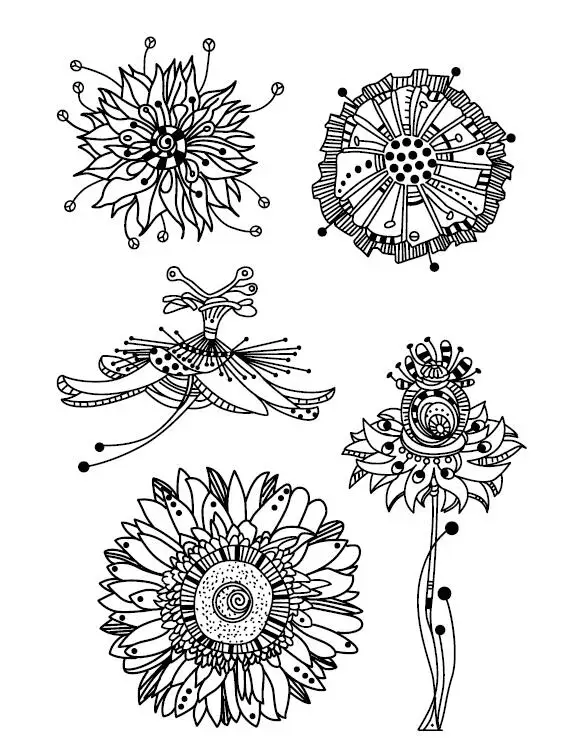 

flower Clear Stamp Or Cutting Dies for DIY Scrapbooking/Card Making/Kids Fun Decoration Supplies A1108