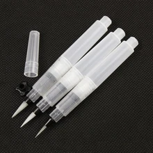 3 шт перьевые ручки мягкие волосы пластиковые акварельные принадлежности для рисования высокое качество