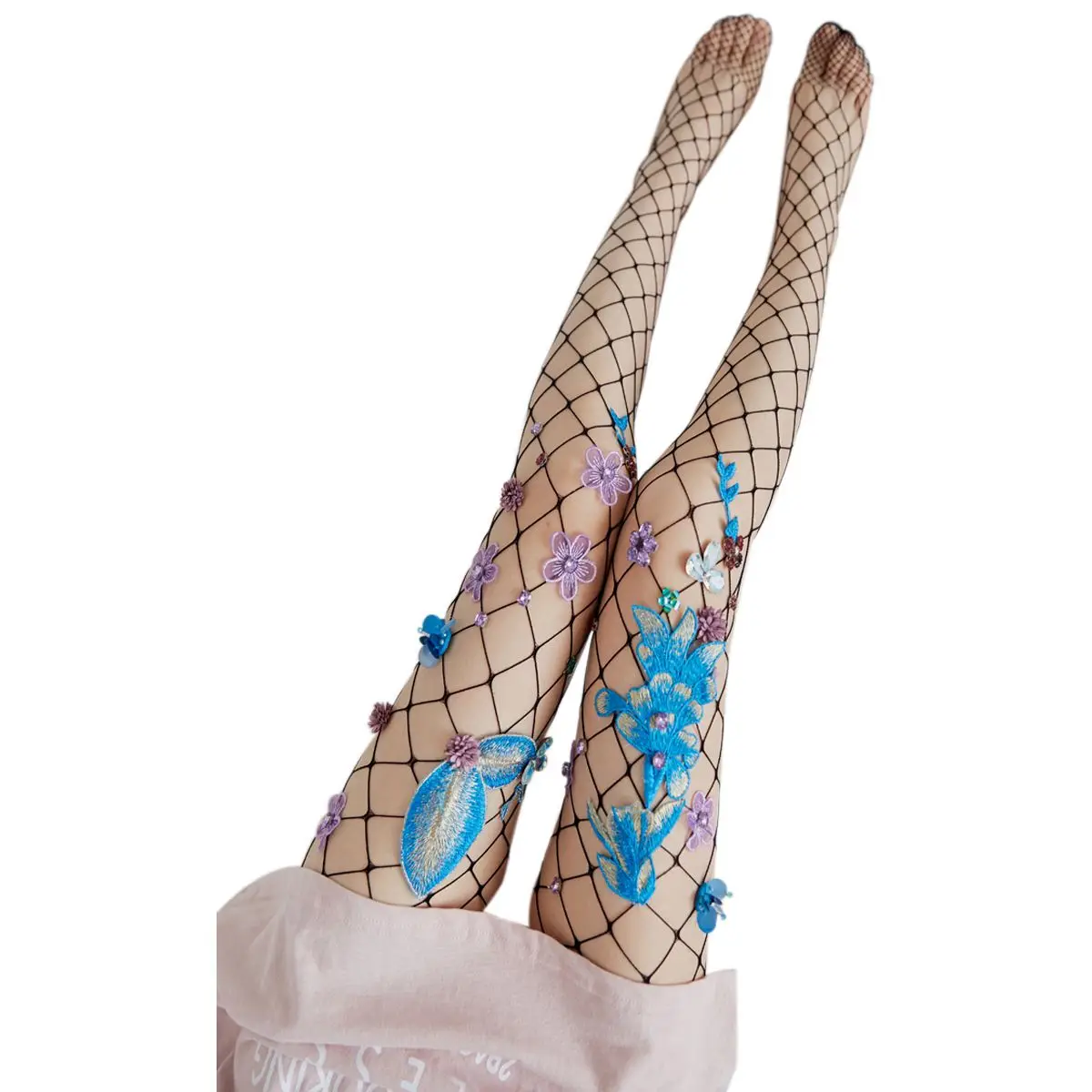 Buy Fashion Fashion Women's Sexy Mesh Rhinestone