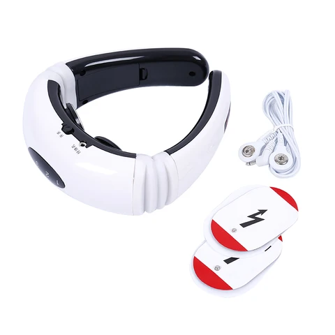 Instrumento de Tratamento da Vértebra Elétrico para trás e Vender! Cervical Pulso Pescoço Travesseiro Massageador Acupuntura Terapia Magnética Hot