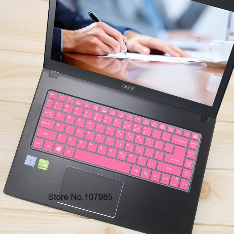 Защитная силиконовая пленка для клавиатуры Acer TravelMate P2410 G2 p2410-g2-m A314-31 SF314 ES1-521 14