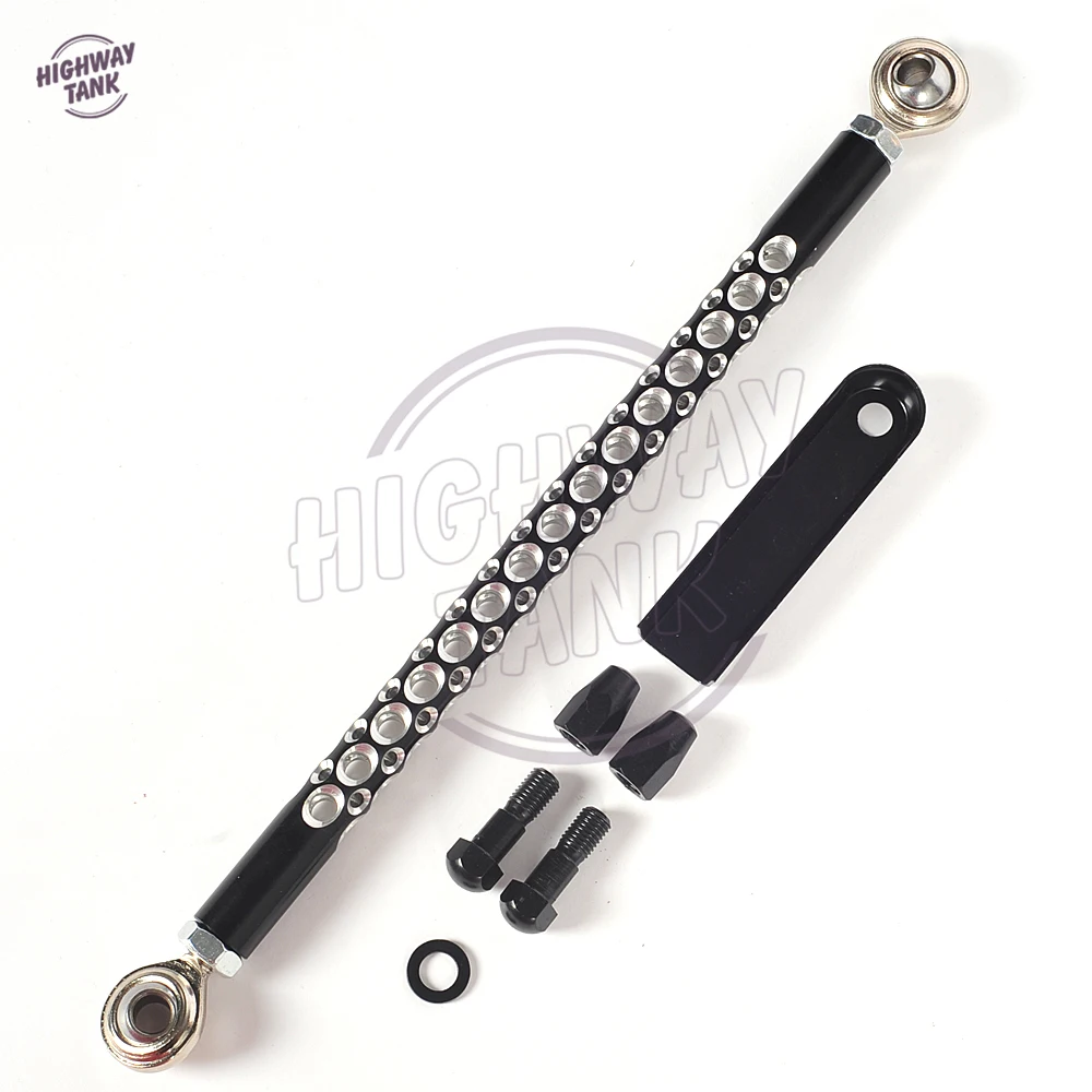 Buy Black Motorcycle Gear Shift Linkage Rod Shifter Case for Harley FXS FXST