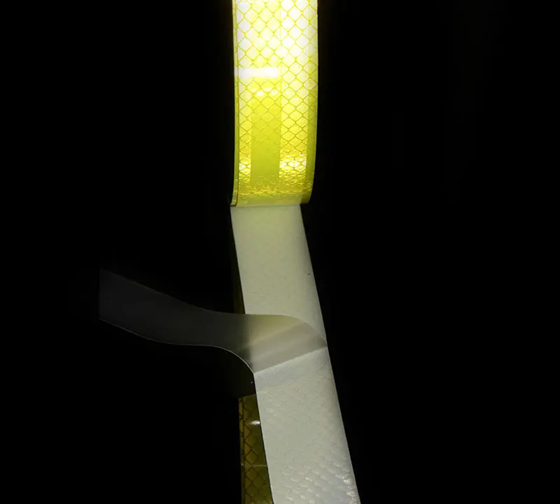 25 мм X 3 м красный белый желтый микро призматическая пленка Светоотражающая Лента наклейки велосипедный отражатель наклейки велосипедный светильник отражатели ленты