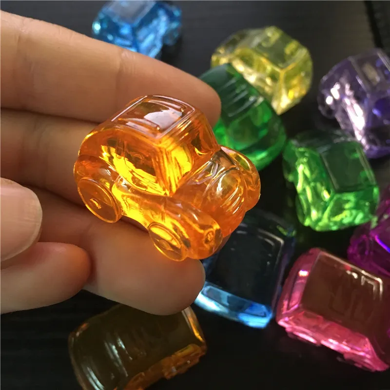 5 Pieces Acrylic Crystal Game Car Puzzle Board Games For Funny Entertainment Play Best Gift for Children
