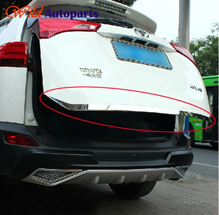 Stainless Steel Tailgate Door Trunk Lid Cover Trim...