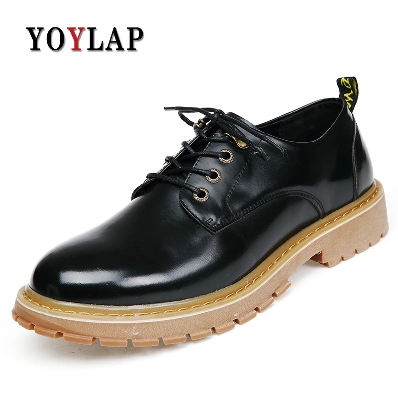 

Brand Men Boots PU Leather Doc Dr Martins Shoes Men Autumn Work Winter Shoes Dr. Boots Ankle Boots Western Fashion