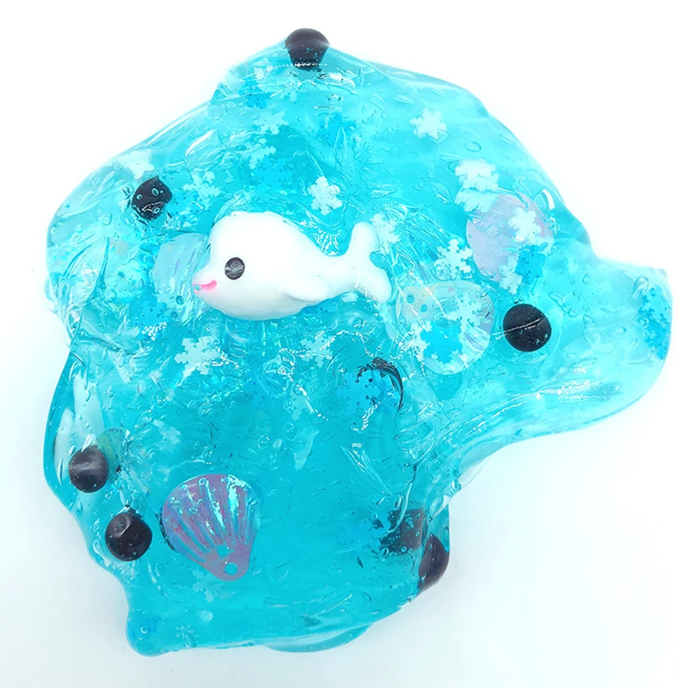 Novelty-Slime-Toy-Crystal-Mud-Toy-Dream-Ocean-Dolphin-Mud-DIY-Slime-Sticky-dolphin-Fidget-Toys