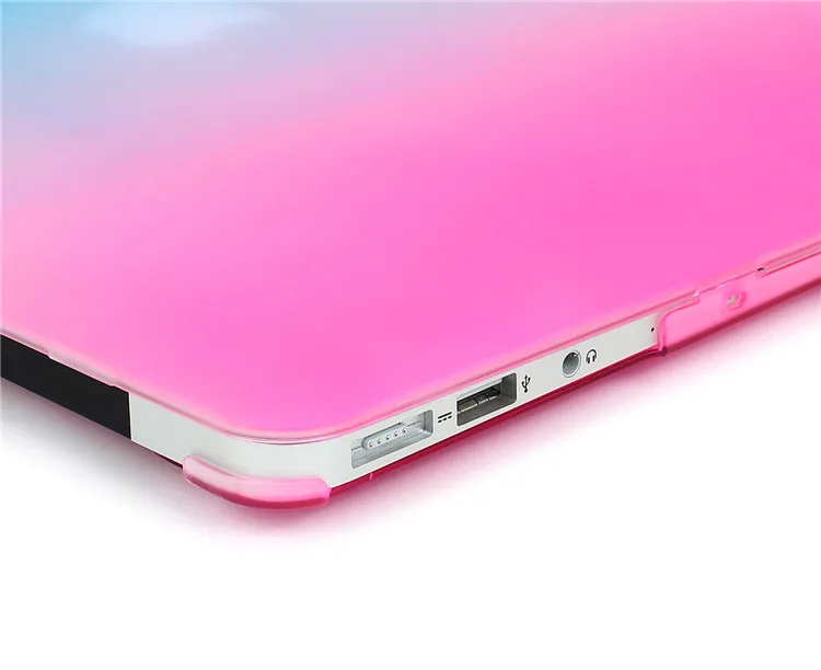 Хит продаж матовый чехол для apple macbook air 11 6 13 3 rainbow mac book pro retina 12 15 дюймов защитный