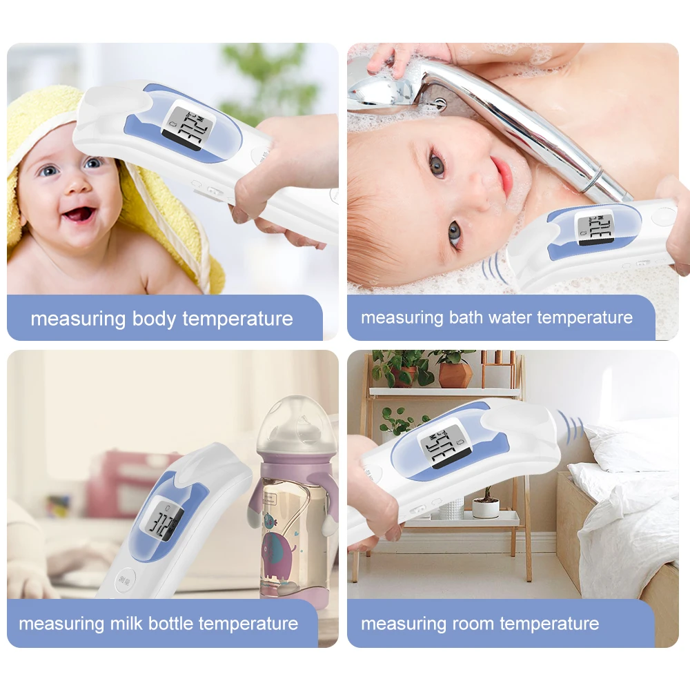GL детский цифровой термометр для детей и взрослых инфракрасный термометр пистолет Лоб тела Бесконтактный термометр температуры портативный