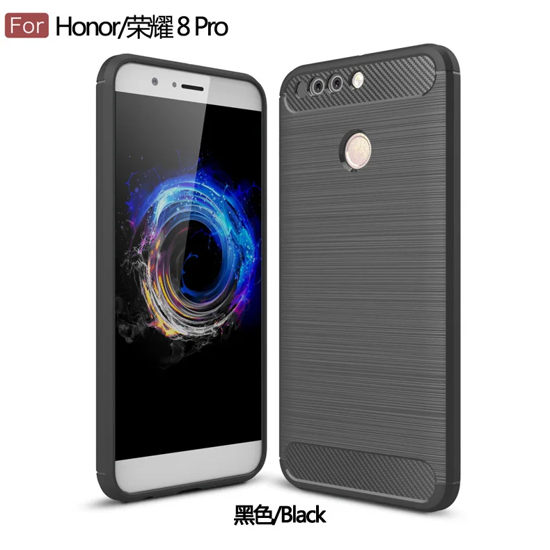 

huawei honor 8 Pro case new Luxury Slim Brushed Pattern Rugged Protective Back Cover TPU Silicone for huawei honor 8 Pro V9