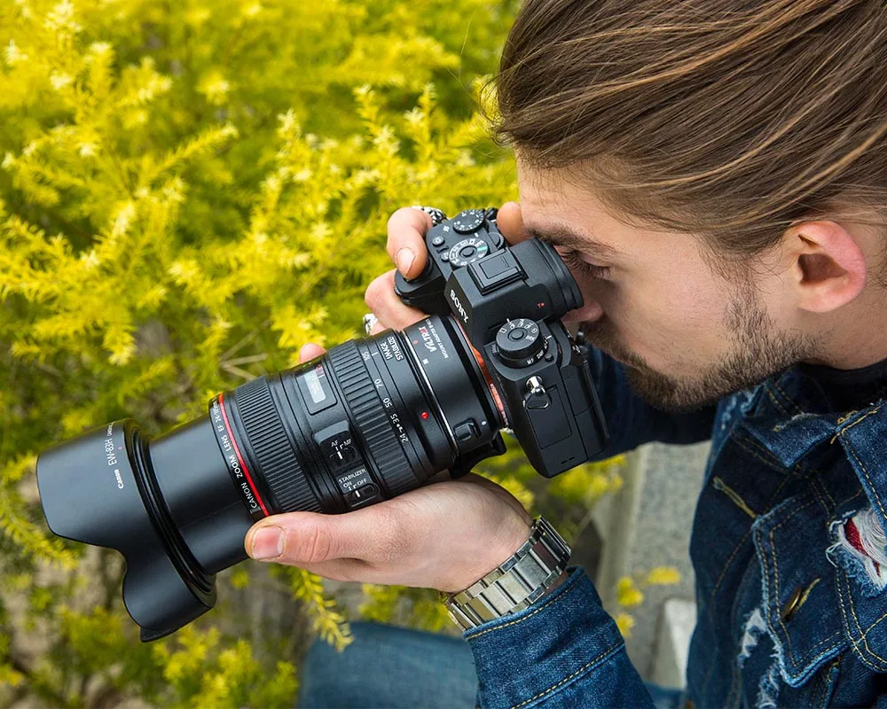 Viltrox EF NEX IV быстрый адаптер для объектива с автофокусом Canon EOS объектив Sony E полная