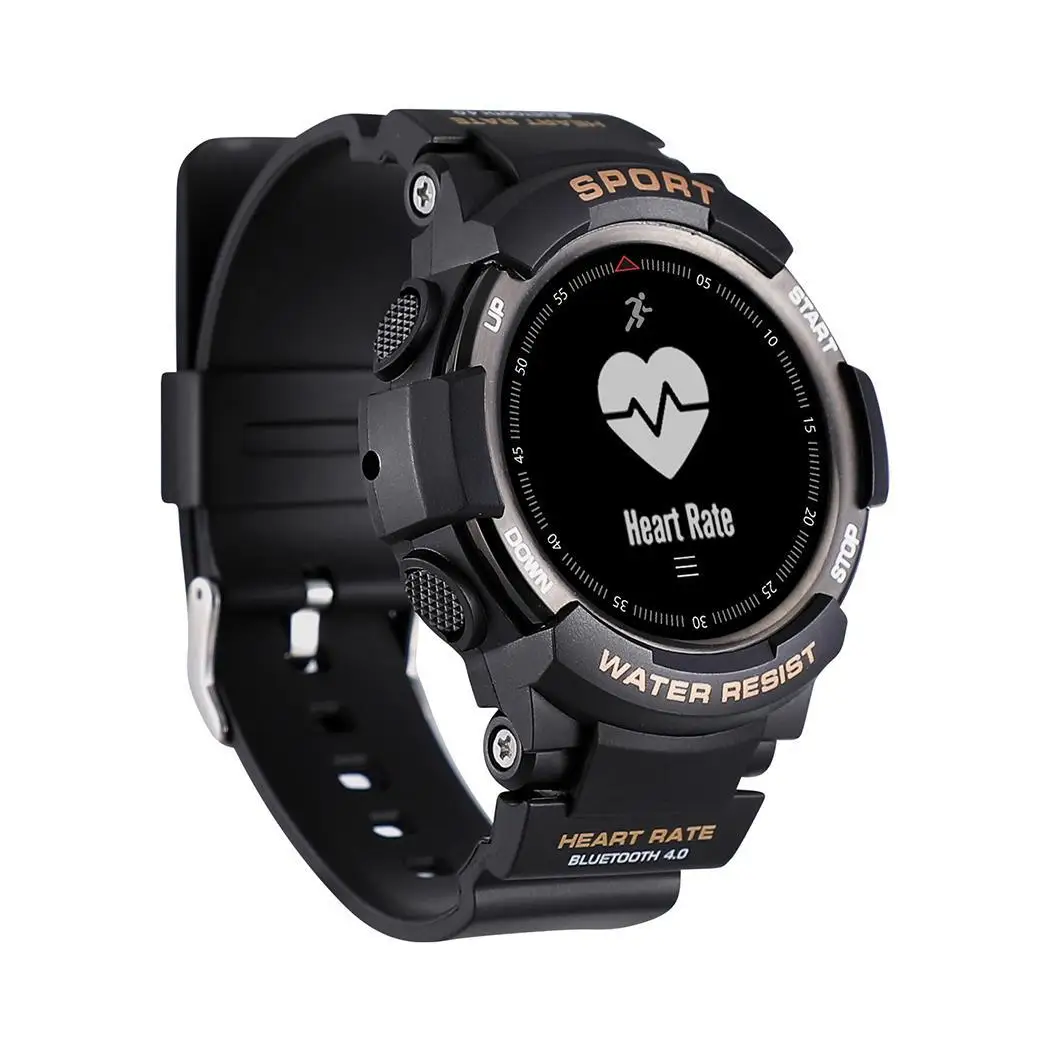 

Bluetooth Smart Watch Waterproof Sport Swimming Android,IOS Round Fitness Tracker 350mAh OLED Wristwatch