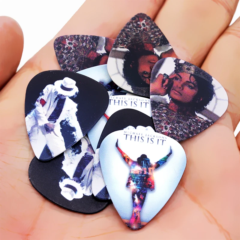 Soach 10 unids/lote 0.71mm acústica espesor Guitarras selecciones Guitarras ra Accesorios/bajo Guitarras Paddle/ukulele instrumento musical