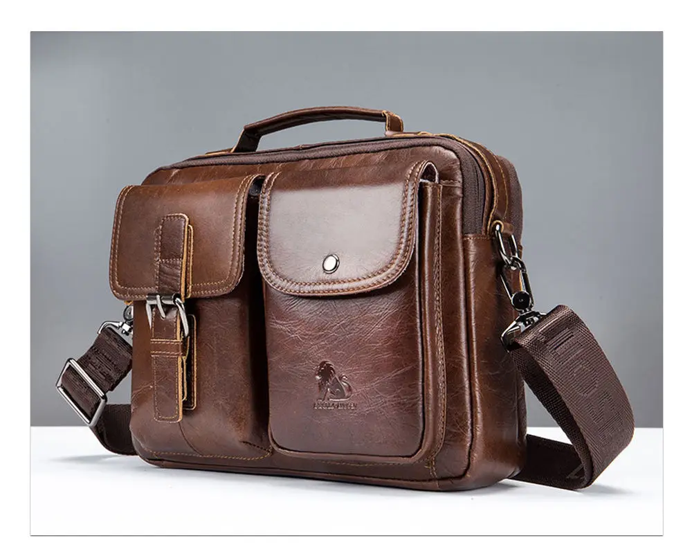 ETONTECK Натуральная кожа Мужская сумка на плечо винтажные мужские сумки Лоскутные сумки-мессенджеры мужская деловая сумка через плечо Handtasche