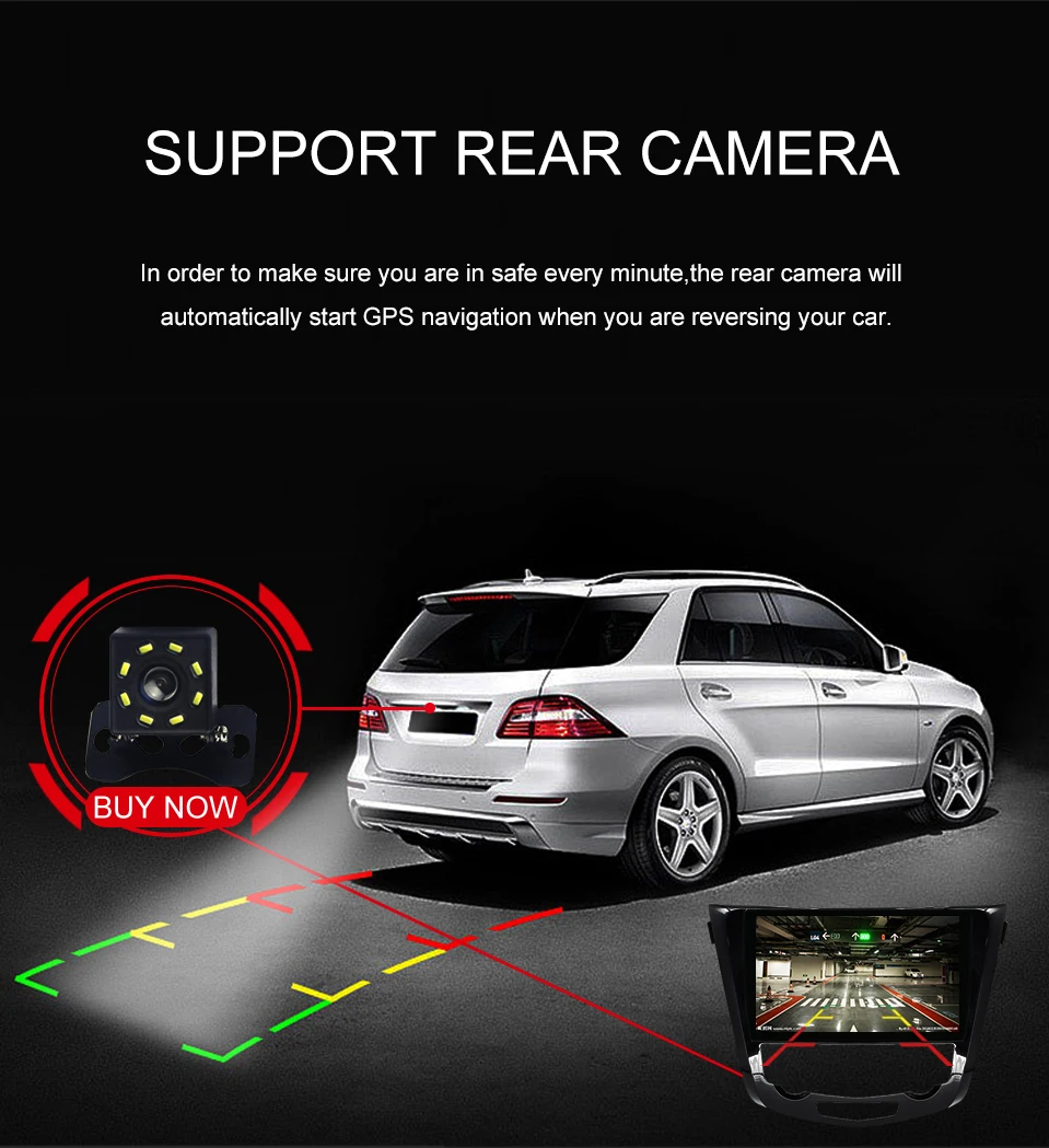 Excellent 10.1" 4GB&64GB DSP Music Touch Screen GPS Navi Wifi Bluetooth For Nissan X-Trail 2014+ Rear Camera OBD Video Out Car Radio 13