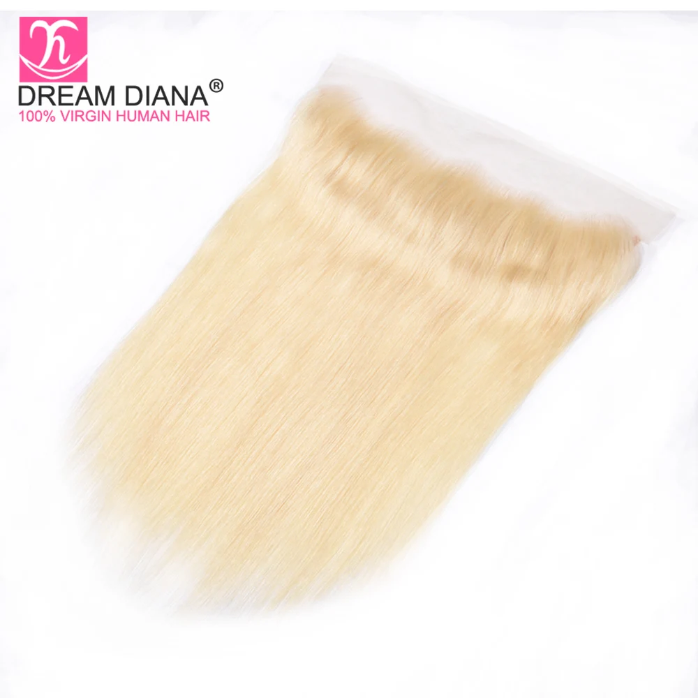 DreamDiana Remy 613 Peruvian Straight With Frontal 613 Bundles And Frontal 100% Human Hair Platinum Blonde Bundles With Frontal DreamDiana Remy 613 Peruvian Straight With Frontal 613 Bundles And Frontal 100% Human Hair Platinum Blonde Bundles With Frontal
