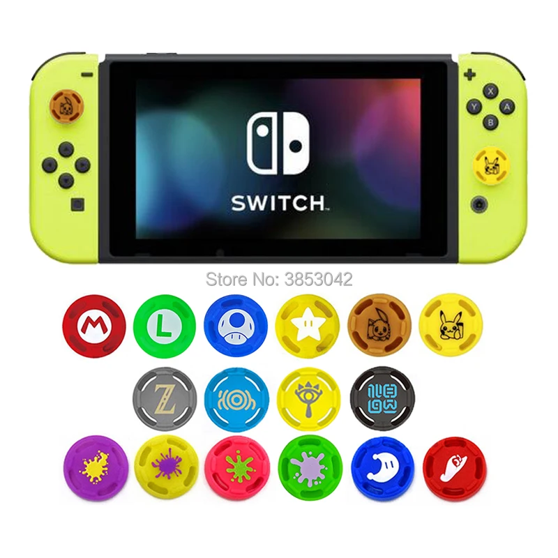 

300 pcs Silicone Analog Thumb Stick Grips Caps for Nintend Switch NS JoyCon Controller Joystick Caps for Nitendo Switch Joy Con