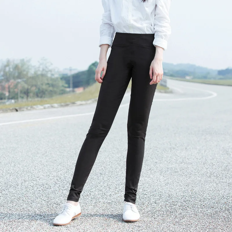 

INMAN Women's Autumn New elastic skinny pants Wear outside
