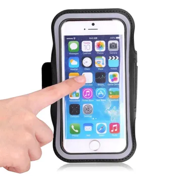 

Waterproof Gym Sports Running Armband for iPhone XS Max XR X 8 4 4S 5 5S 5C 6 6S 7 7S Plus Arm Band Phone Bag Case for Samsung