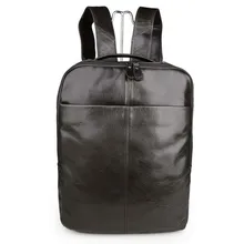 JMD прочный Винтаж Пояса из натуральной кожи Унисекс Рюкзак Школьная Сумка# 7280J