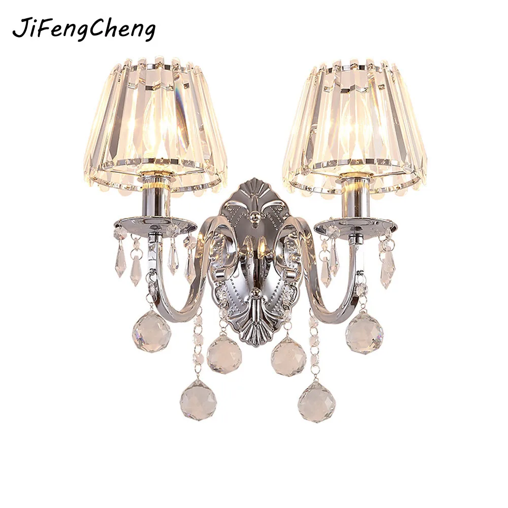 

Modern Simple Fashion Wall Lamp Personality Led Aisle Bedside Single Double Head Wall Lamp Hotel Model Room