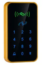 

Free Shipping Standalone touch-screen RFID access control with IC card,suppport wg in out,13.56mhz MF1 access,keypad access
