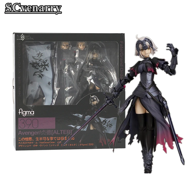 Аниме Figma 390 Fate/Grand Order ПВХ фигурка из смолы Коллекция Модель игрушки куклы подарки