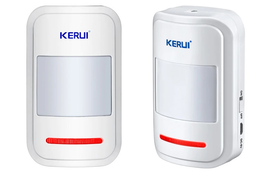 KERUI Wireless Infrared PIR Sensor Built-in Antenna 433MHz PIR Motion Sensor Detector For GSM PSTN Home Alarm System noise alarm for home