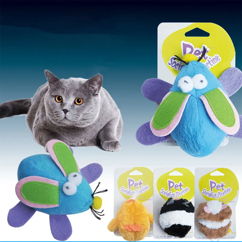 

1Pc Vibrating Pet Cat Toy Plush Mouse Hedgehog Rabbit Catnip Toy Funny Cat Interactive Scratching Toy Pet Kitten Supplies Gifrts