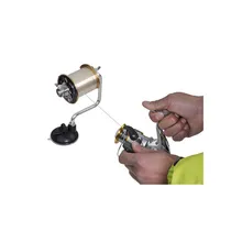 Portable Fishing Line Winder Reel Spool Spooler System Fishing Tackle Aluminum Tensioner Contorl Fishing Accessory Tool