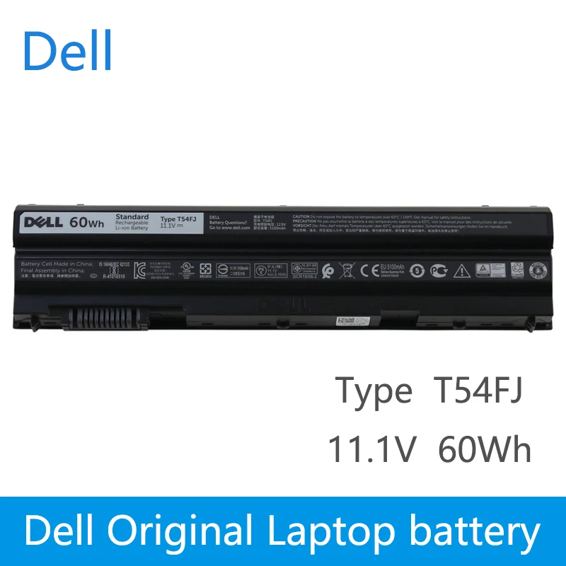 Оригинальный Новый Сменный аккумулятор для ноутбука Dell Latitude E5420 E5520 E5430 e6420 E6430 E6520