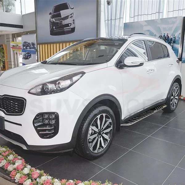 Алюминий стиль шаг в сторону подходит для KIA Sportage подножка Nerf бар