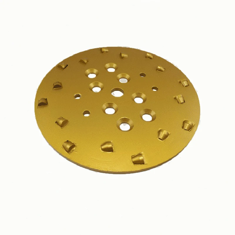 

PCD Floor Preparation grinding Stripping Plate Disc 250mm Fast Strip Epoxy Mastic ETC