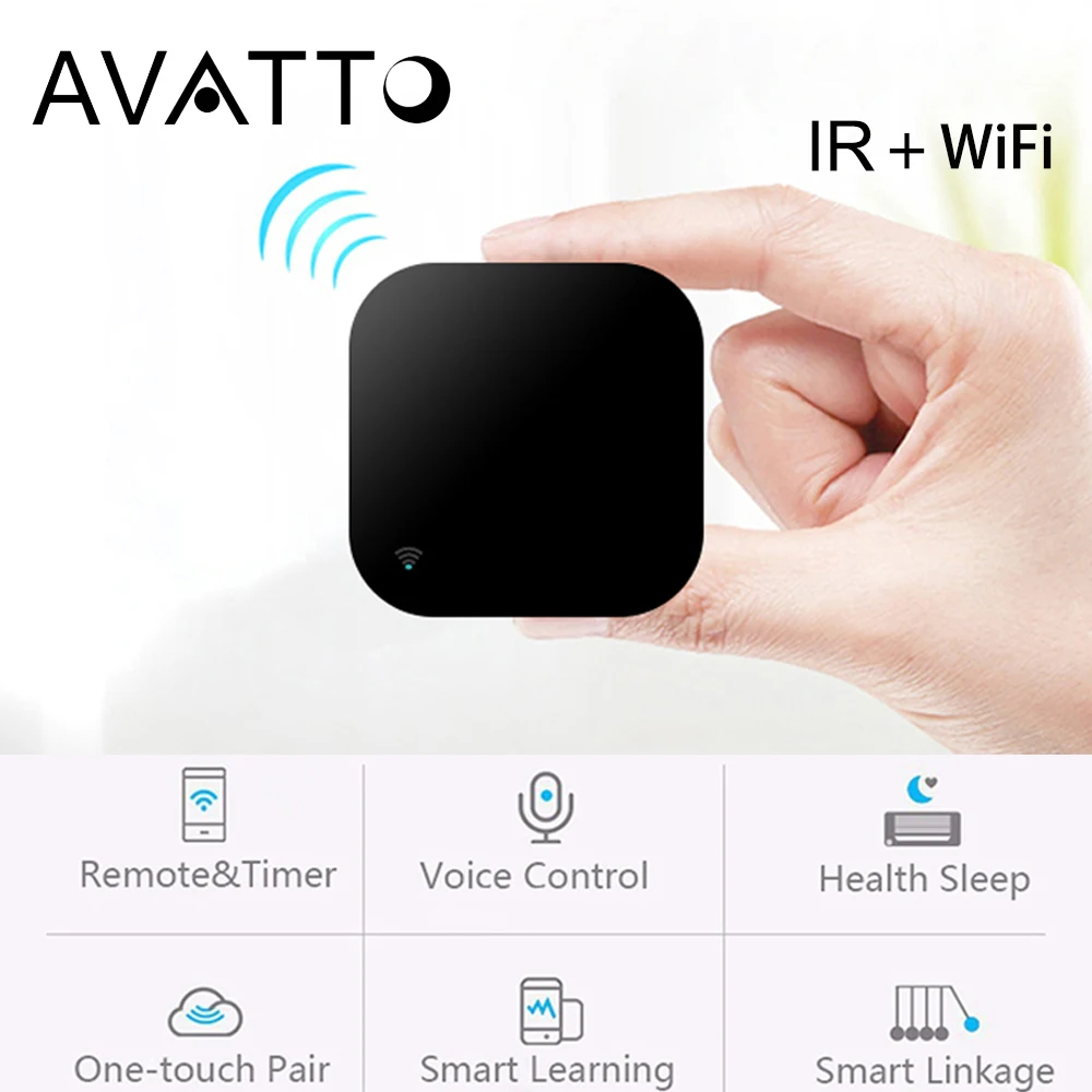 Buy AVATTO Smart Home Automation Universal Remote controller Intelligent WIFI+IR Switch Work with APP Amazon Alexa Google Home