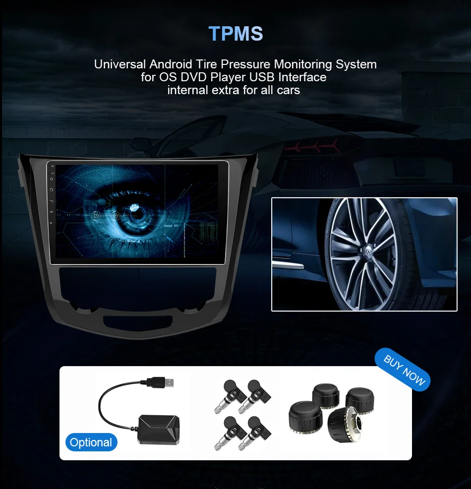 Sale Eunavi Car GPS Radio Player Android 9.0 For Nissan X-Trail Qashqail 2014 -2017 With Octa Core 4GB+32GB Stereo Multimedia 27