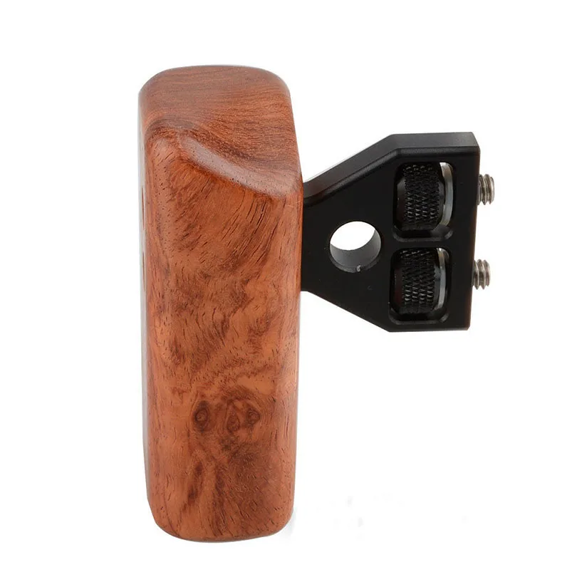 CAMVATE DSLR Wooden Handle Grip (Left Handle) For DV Video Cage Rig Camara Fotografia Accessories C1242 CAMVATE DSLR Wooden Handle Grip (Left Handle) For DV Video Cage Rig Camara Fotografia Accessories C1242