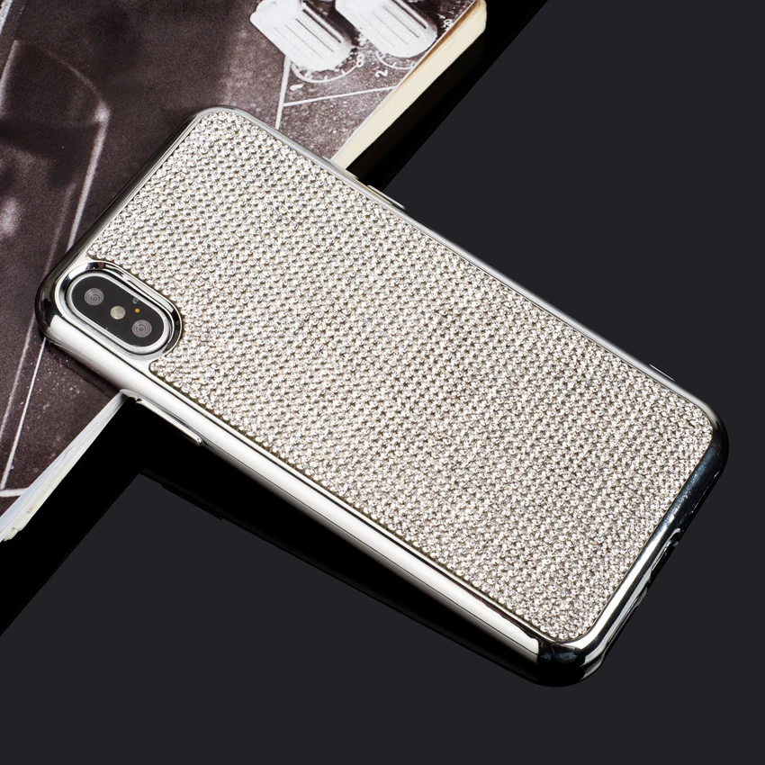 

Phone Case For iPhone X 6 6plus 7 7plus 8 8plus Cases Fashion Glitter Shimmering Phone Bag Cover