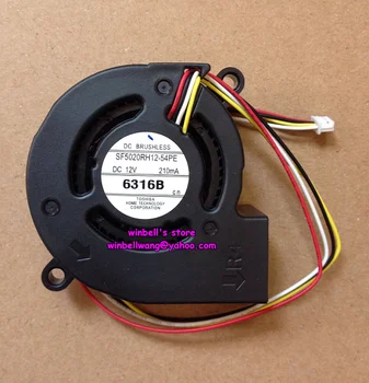 

Brand new and original for projector C2000X/C2010X/C2020XN/C2040XN cooling fan SF5020RH12-54PE 12V 210mA 4wires~