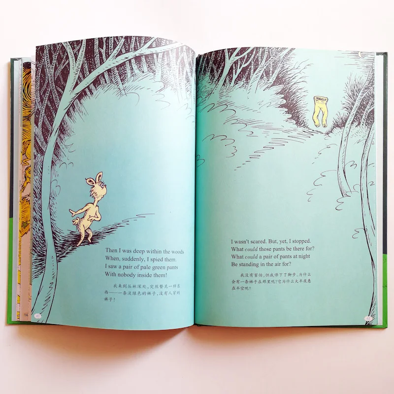 Sneetches и другие рассказы от Dr.Seuss Classic Kids книга с двуязычной картинкой (английский