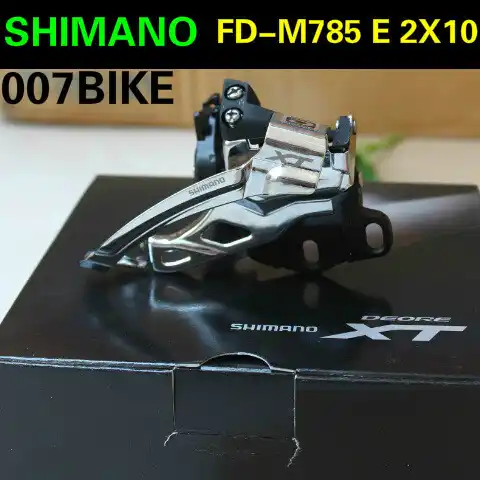 shimano xt front derailleur 2x10