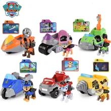 Paw patrol puppy patrol Deformation dog car Action figures Russian juguetes puppy dog Patrulla Canina kids