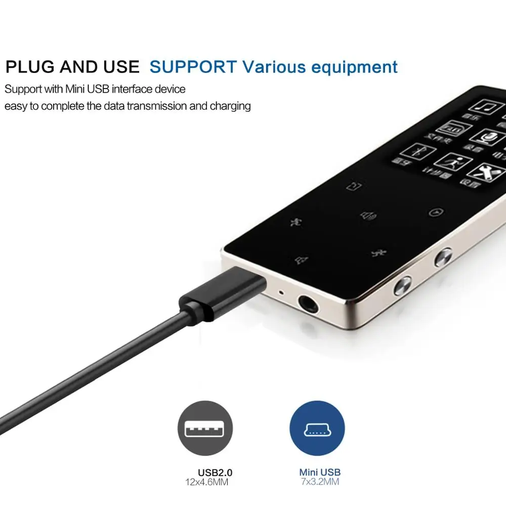 مصغرة كابل يو اس بي البسيطة USB إلى USB سريع البيانات كابل الشاحن للهواتف الخلوية MP3 MP4 لاعب GPS كاميرا رقمية HDD البسيطة USB
