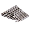 10 pcs/ensemble 2-10mm Fin Mill Set HSS 4 Lames Flûte Fraise Cnc Fraise Moulin Forage peu Pour Outils Électriques ► Photo 3/5