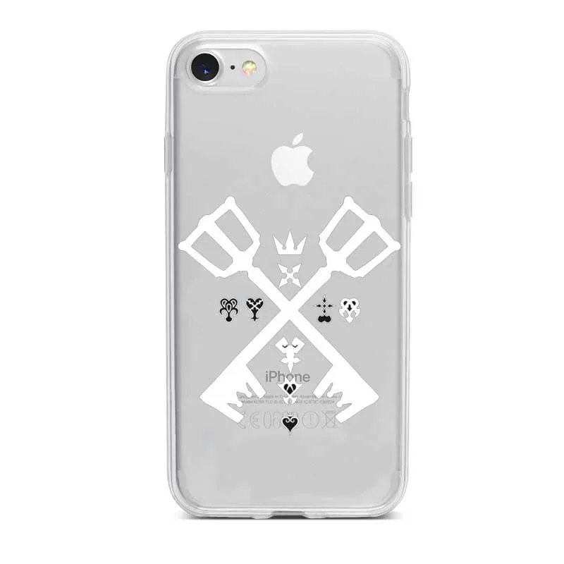 Аниме Королевство Сердца Vitrais Macio прозрачный ТПУ чехол для телефона iPhone 11 11Pro 11ProMax X XR XS Max 8 8Plus 7 7Plus 6s 6Plus 5 SE