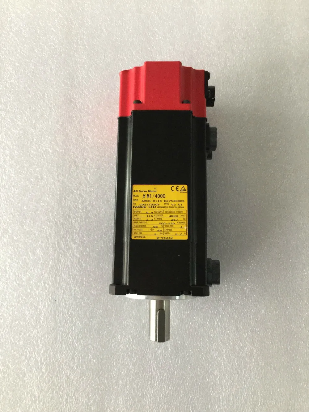 Используется 100% протестированный A06B 0116 B275 FANUC #0008 серводвигатель переменного