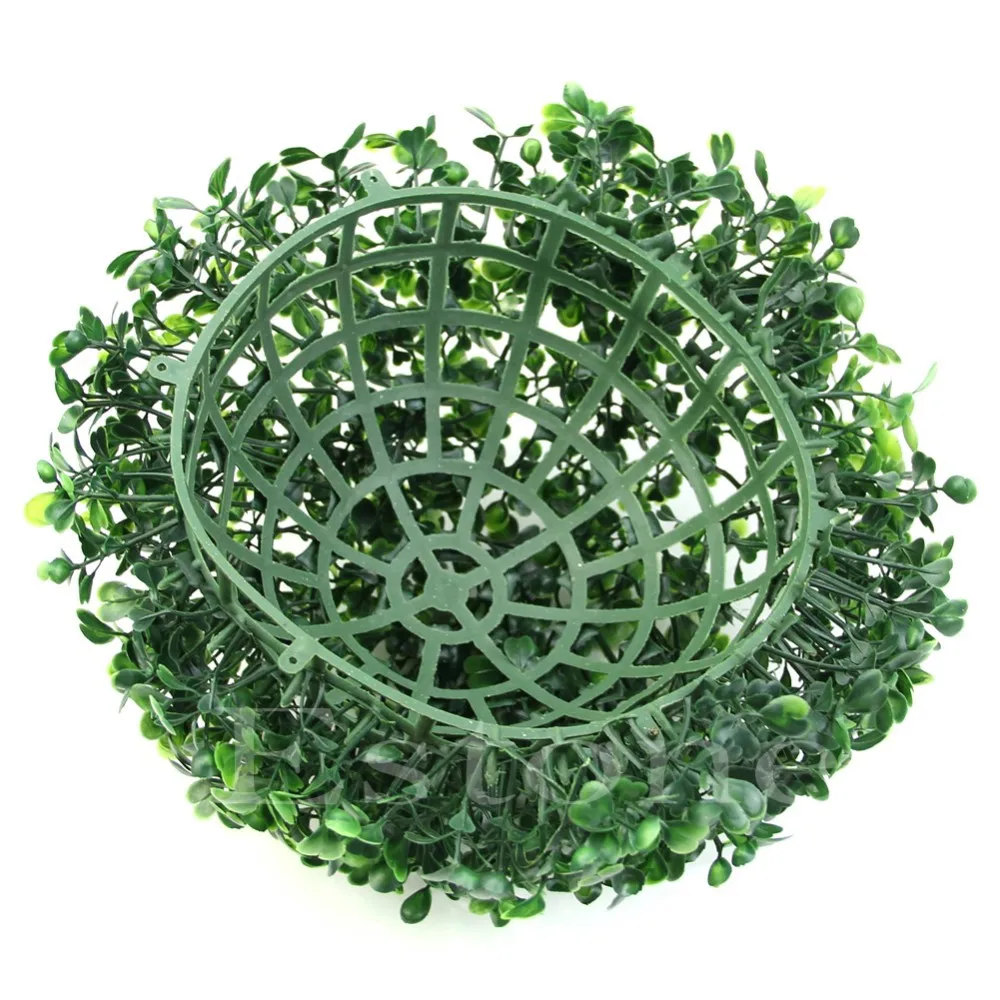 30 CM Nueva Planta Artificial bola árbol caja boda evento hogar Outdo caliente