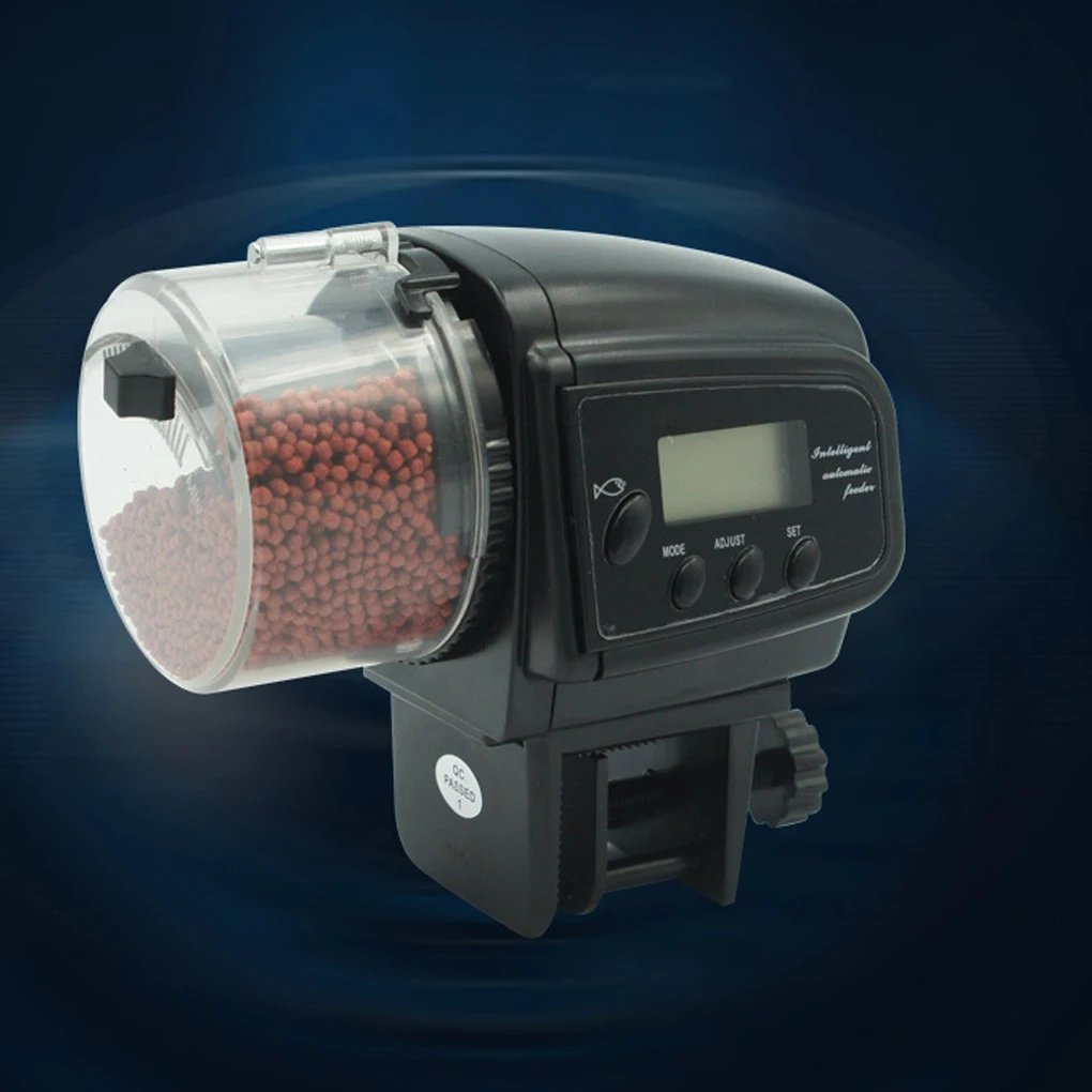 

Automatic Fish Feeder for Aquarium Fish Tank Auto Feeders with Timer Pet Feeding Dispenser Trave Business Trip