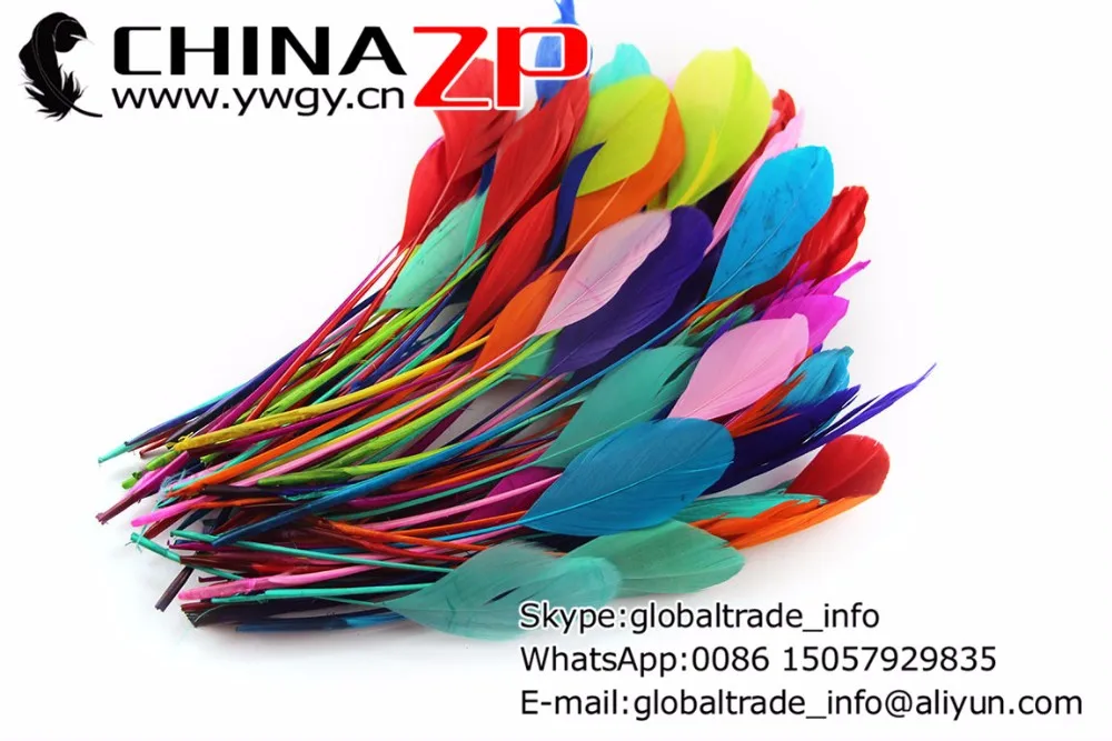 stripepd goose feathers (61)